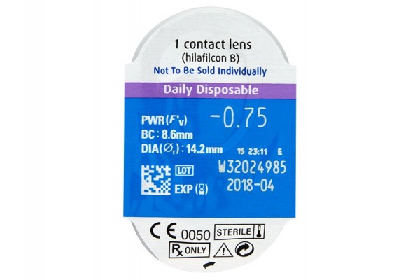 Soflens Daily Disposable Μυωπίας Υπερμετρωπίας Ημερήσιοι (90 φακοί)